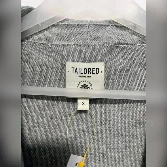 Tailored Industry Grey THOMAS Blazer Jacket Unisex Like New - Picture 5 of 6